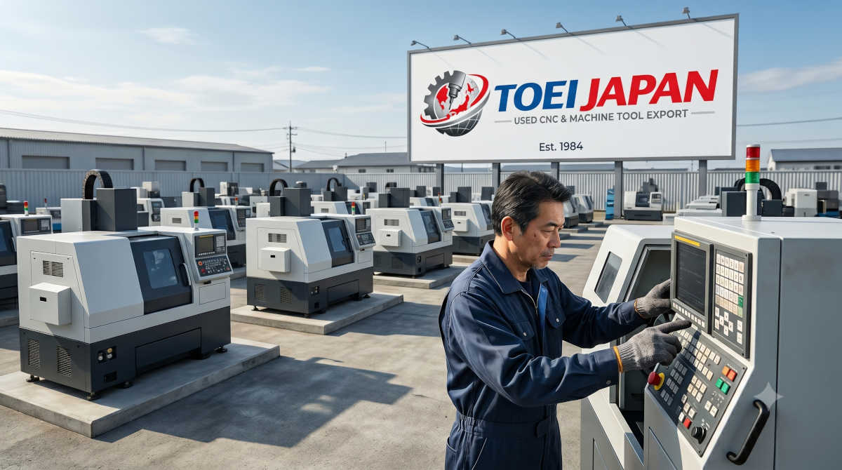 Why Should You Buy Used Japanese CNC Machinery From Toei Trading?